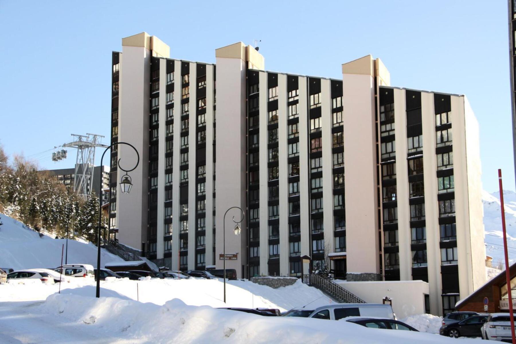 Residence Caron - Studio Lumineux - Skis Aux Pieds - Balcon Mae-3674 Saint-Martin-de-Belleville Dış mekan fotoğraf